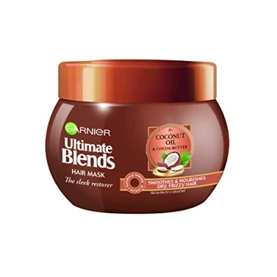Image de Garnier Masque soin Ultra Doux à l&#039;huile de noix coco 300 ml