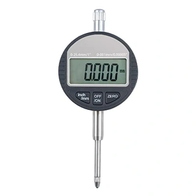 Image de Maizoon Indicateur numérique à cadran, 0 25 mm 0,01 LCD, testeur de micromètre électronique