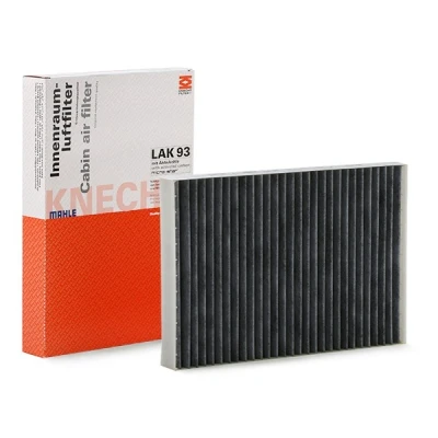 Image de MAHLE ORIGINAL LAK 93 Filtre d&#039;habitacle à charbon actif 297,5, 300,0, 300 204 30,0, 31,0 AUDI: A4 B7 Avant, Berline, B8 Avant