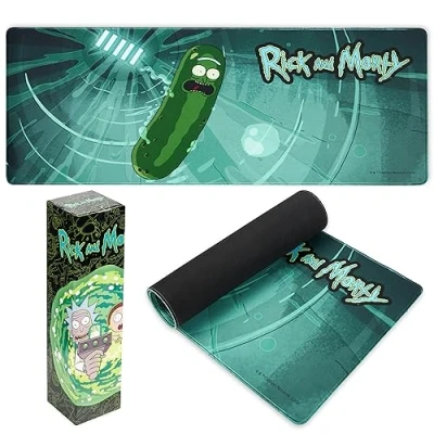 Image de RICK AND MORTY Tapis de Souris XL Dessous Bureau Mouse Pad Format 80x36 cm Accessoire Original