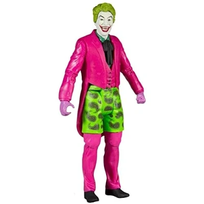 Image de BANDAI DC Retro Wave 2 Batman 66 Short de Bain The Joker Figurine Collector 15,2 cm, TM15043, Multicolore