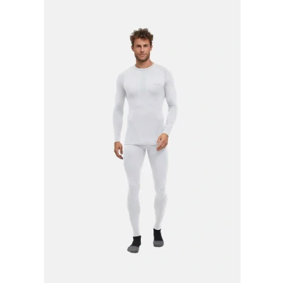 Image de Falke Langarm Caraco, Homme, Taille: Medium, White