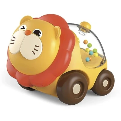 Image de Lisciani Voiture Lion et Jeu De Logique pour Bébé Educatif Développement Sensoriel Petite avec Billes 1 à 4 ans Carotina Baby