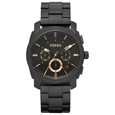 Image de Fossil Montre à aiguilles black, Homme, Taille: One Size, Black