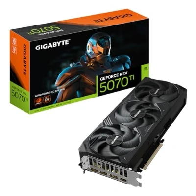 Image de ASUS Carte graphique interne Gigabyte GeForce RTX 5070 Ti WINDFORCE OC SFF 16G