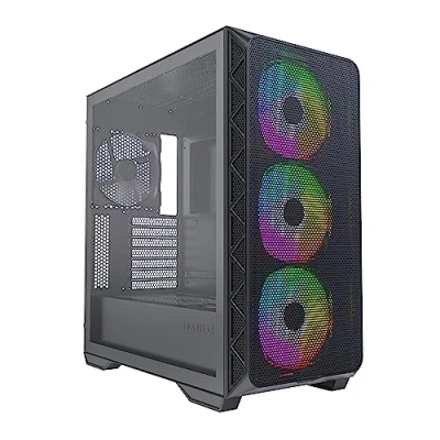 Image de Montech AIR 903 Max Midi Tower, Tempered Glass Schwarz