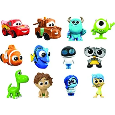 Image de Disney Pixar Minis une micro figurine dans un sachet surprise, modèle aléatoire, jouet pour enfant à collectionner, GMC43