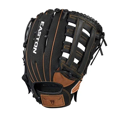 Image de EASTON Prime Slowpitch Softball Glove, 14&quot; RHT, Deep Pocket Design, Dual Bar H Web, PSP14
