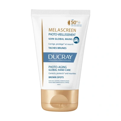Image de Ducray Crème Melascreen Soin Global Mains SPF50+ 50ml