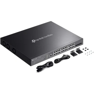 Image de TP Link 24Port Omada 1 Go 1U 19 Pouces