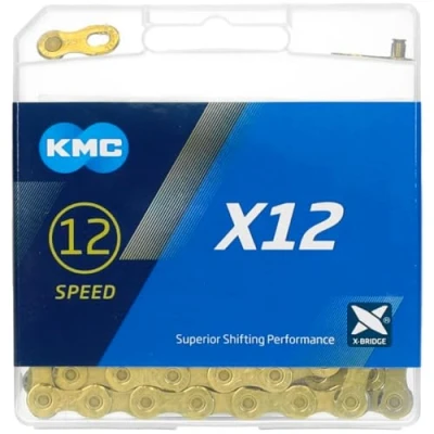 Image de KMC Cat. X12 Ti N Gold 126L Accessories Mixte, 126 Link