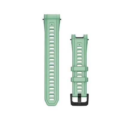 Image de Garmin Instinct 3 Bracelet en Silicone Vert Taille Unique pour Montre de Running
