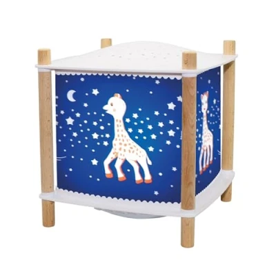Image de Trousselier Sophie la Girafe. Veilleuse Bébé Musicale et Lumineuse Enfant Lanterne ReVOLUTION 2.0 Cadeau Naissance Rechargeable USB Projecteur Ciel Etoilé Detecteur de Pleurs