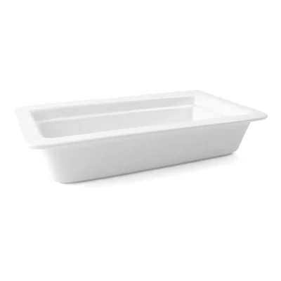 Image de Holst Porcelaine GN 11 20 Gastronorm 1/1 Plateau mm, Blanc, 53 x 32,5 2 cm, Porcelaine, weiß, 1/3
