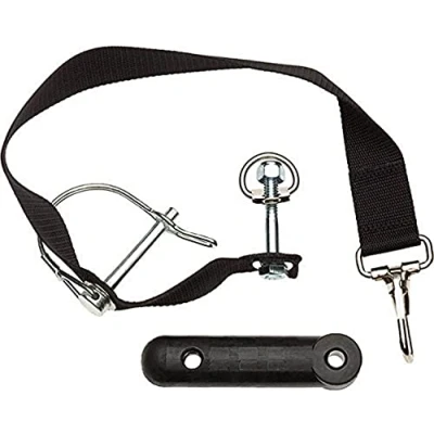 Image de Burley Round Tow Bar Flex connector kit Noir