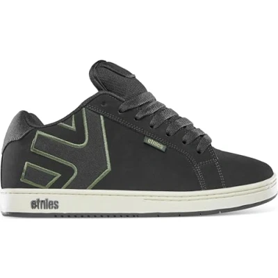 Image de Etnies Homme Fader Chaussure de Skate, Noir/Vert, 39 EU
