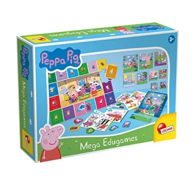 Image de Lisciani Giochi Peppa Pig Pupitre éducatif pour bébés à partir de 2 Ans Maxi Collection Jeux Les Tout Petits, 92062, Multicolore