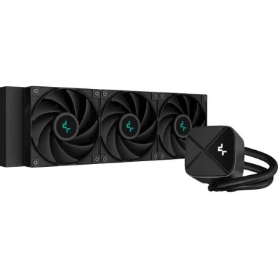Image de DeepCool LS720S Zero Dark Processeur Refroidisseur de liquide tout en un 12 cm Noir 1 pièce(s) Neuf