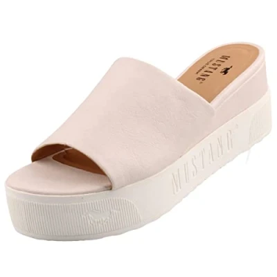 Image de MUSTANG Femme 1459 701 Mules, Ecru, 40 EU