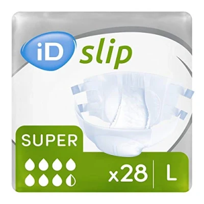 Image de ID Expert Slip Super Large (Doublure en PE avec bords respirants) Lot de 28 culottes
