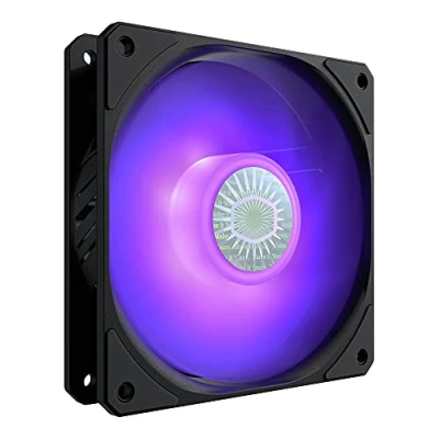Image de Cooler Master SickleFlow 120 RGB Ventilateur de Boîtier PC &amp; Refroidissement mm, Compatible Carte Mère RGB, Pales Translucides, 62 CFM, 2,5 mmH2O, 8 à 27 dBA