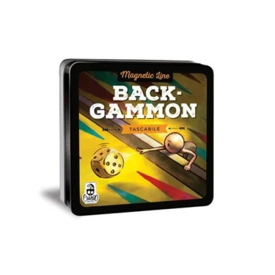 Image de Cranio Creations Magnetic Line, Backgammon, Un Grand Classique En Version De Poche Et Magnétique, Édition Langue Italienne, CC353