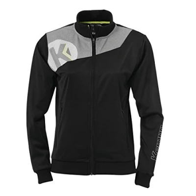 Image de Kempa Femme Core 2.0 Veste Handball, Noir/Gris Foncé Chiné, XS EU