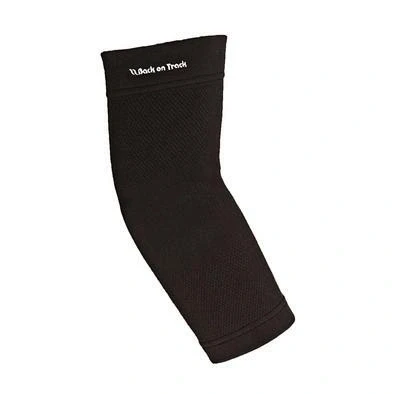 Image de Back on Track Protège Coude 4 way Stretch Noir XL 37 41 cm