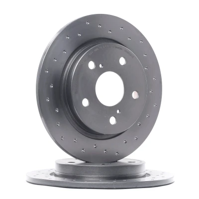 Image de BREMBO XTRA LINE 08.A912.1X Disque de frein 270 10 5 troué, plein revêtu TOYOTA: Auris portes, Break, Corolla X Berline