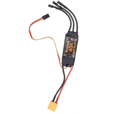Image de ESC sans balais RC, contrôleur de Vitesse 40A Sortie 5 V / 3A Bec pour Accessoire d&#039;avions Drone RC