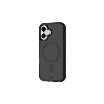 Image de tech21 EvoCheck Coque de Protection Contre Les Chocs pour iPhone 16 Compatible avec MagSafe Anthracite fumé