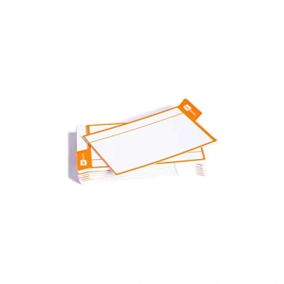 Image de PATboard Tableau Scrum et Kanban TASKcards Ensemble de 16 Cartes à Tâches Avec nanocups® pour le Verre Orange