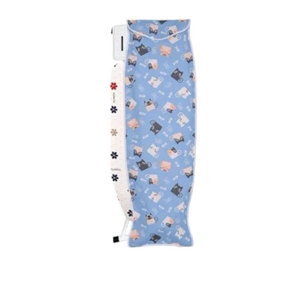 Image de GFDHGF Repasser Planche Cache poussière, Housse de Protection Planches Fer Pliables, imperméables, pour Sac Rangement en Tissu Oxford Table à (modèle Chat, 136 * 34cm)