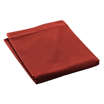 Image de douceur d&#039;intérieur, Drap Plat (180 x 290 cm) Percaline Tomette, Percale de Coton