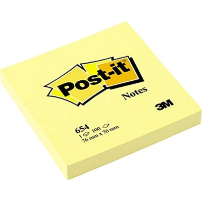 Image de Post It FT500072937 Bloc de 100 notes adhésives 76 x mm