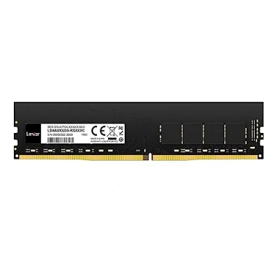 Image de Lexar UDIMM RAM DDR4 16Go, 3200 MHz Mémoire RAM, DRAM 288 Pin U DIMM PC Memoire Haute Performance, Module (LD4AU016G B3200ASST)