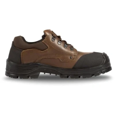 Image de JALLATTE Chaussures de sécurité Basses Marron et Noire JALOAK SAS S3 CI SRC Taille:41
