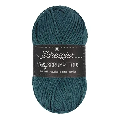 Image de Scheepjes Truly Scrumptious 346 Bleu Semoule de Maïs Muffins Fil 1x100g