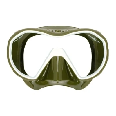 Image de AQUALUNG PLAZMA Masks Adulte Unisexe, Vert Foncé Olive, Taille Unique