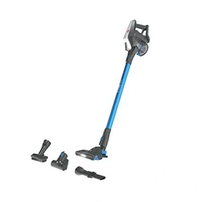 Image de Hoover H FREE 300 HF322PTA 011 Balai électrique rechargeable sans fil, sac, 240 W, 0,7 L, cyclonique, autonomie 40 min, mini Turbo brosse, gris