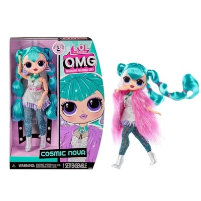 Image de LOL Surprise OMG poupée Mannequin COSMIC NOVA Comprend une mannequin, plusieurs surprises et de fabuleux accessoires pour les enfants 4 ans plus