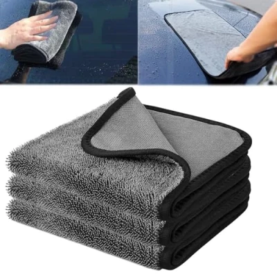 Image de Shiny Bath XXL Drying Towel, 2024 Best Towel for Shower, Reusable Super Absorbent Microfiber Towels Bathroom (3 pcs)