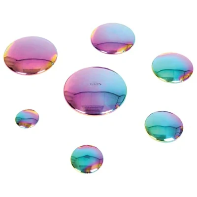 Image de Tickit Sensorisch Reflektierende FARBKNÖPFE, SP Blocs de construction multicoloured pour enfants, Taille: One Size, Multi coloured