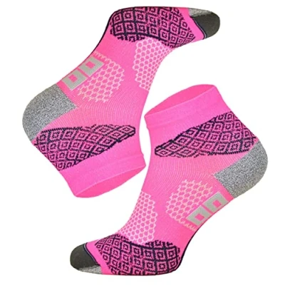 Image de TODO Running RAID Chaussettes de Course quart, rembourrage anti ampoules, Hommes Femmes, avec matière technique DryTex. Colorées Longue Distance, Trail Marathons