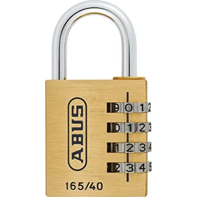Image de ABUS serrure à combinaison 165/20 cadenas en laiton avec code numérique réglable individuellement valise/serrure casier Niveau de sécurité 3