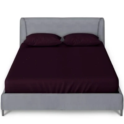 Image de GC GAVENO CAVAILIA Drap Housse en Percale de lit uni Ultra Doux 25 cm élastique Polycoton Infroissable Baie