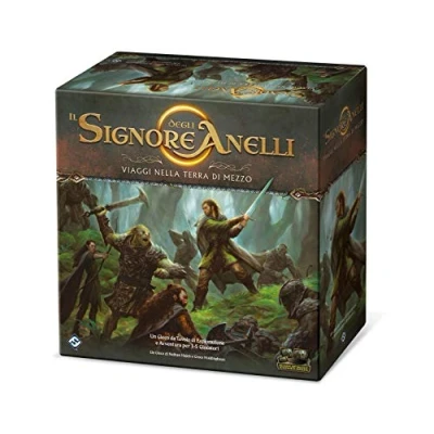 Image de Asmodee Le Seigneur des Anneaux, Voyages dans la Terre de Midi, Jeu Table, Couleur, 10700