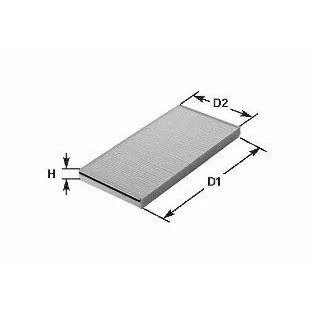 Image de CLEAN FILTER NC2009 Filtre d&#039;habitacle Cartouche filtrante 30,0 AUDI: A6 C5 Avant, Berline, C4 Avant