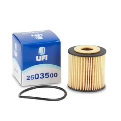 Image de UFI Filters, Filtre à Huile 25.035.00, de Remplacement, Adapté aux Voitures et Moto, Applicable sur Différents Modèles tels que Smart