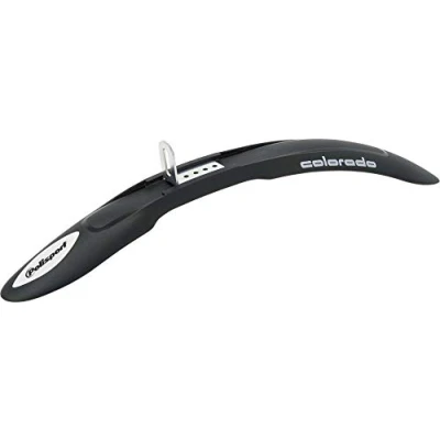 Image de Polisport Mudguard Colorado Junior 20&quot; / 24&quot; Set Garde Boue Adulte Unisexe, Noir, Taille Unique